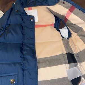 Burberry children authentic navy vest